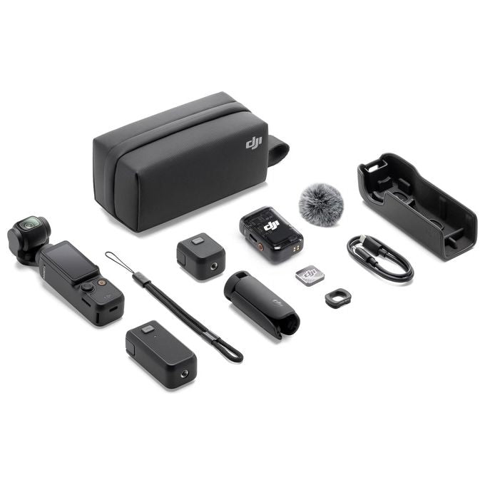 DJI Osmo Pocket 3 Creator Combo Fotocamera con CMOS da 1'' e Video 4K-120fps