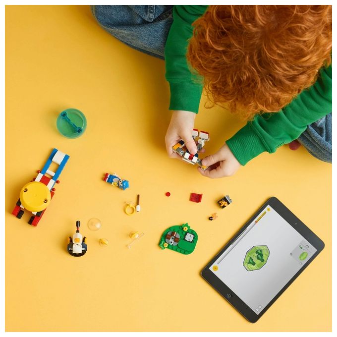 LEGO Sonic Duello al Falo' di Sonic Giochi d'Avventura per Bambini e Bambine da 7 Anni in su con Personaggi del Videogioco tra cui 2 Robot Giocattolo Idea Regalo di Compleanno per Gamer 77001