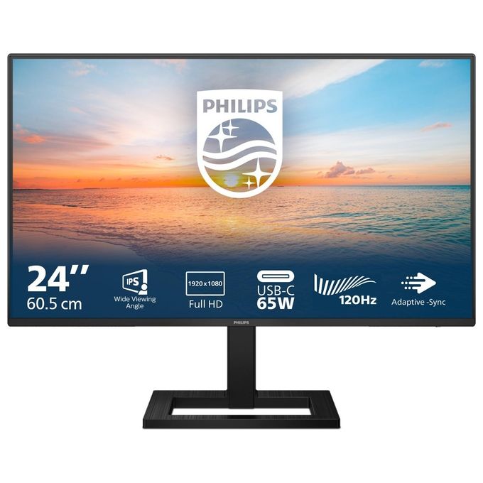 Philips Serie 1000 24E1N1300AE Monitor PC 23.8'' 1920x1080 Pixel Full HD LCD Nero