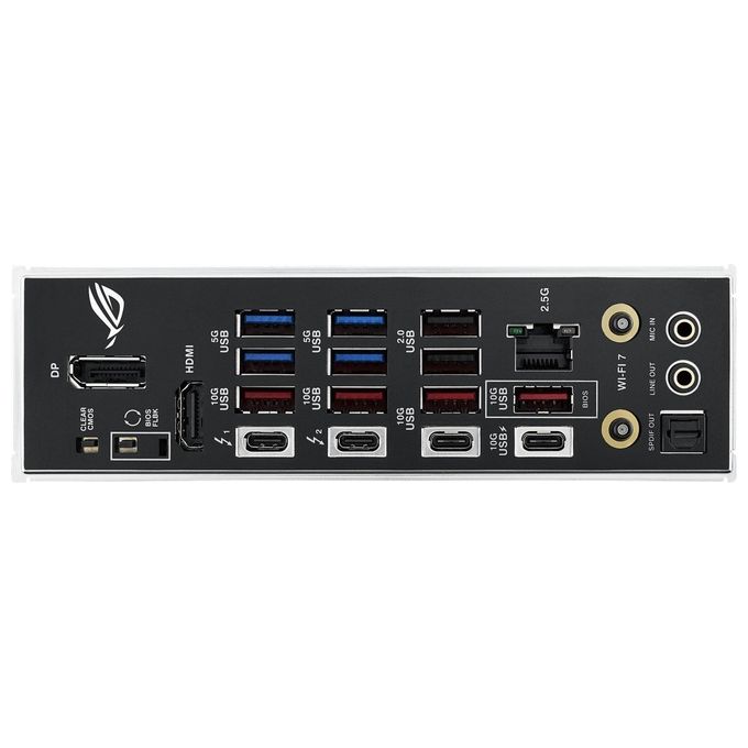 ASUS ROG Strix Z890-F Gaming WiFi Scheda Madre Intel ATX 16122 Fasi di Alimentazione Slot DDR5 PCIe 5.0 GPU di Nuova Generazione 5 Slot M.2 WiFi 7 AI Overclocking AI Networking II
