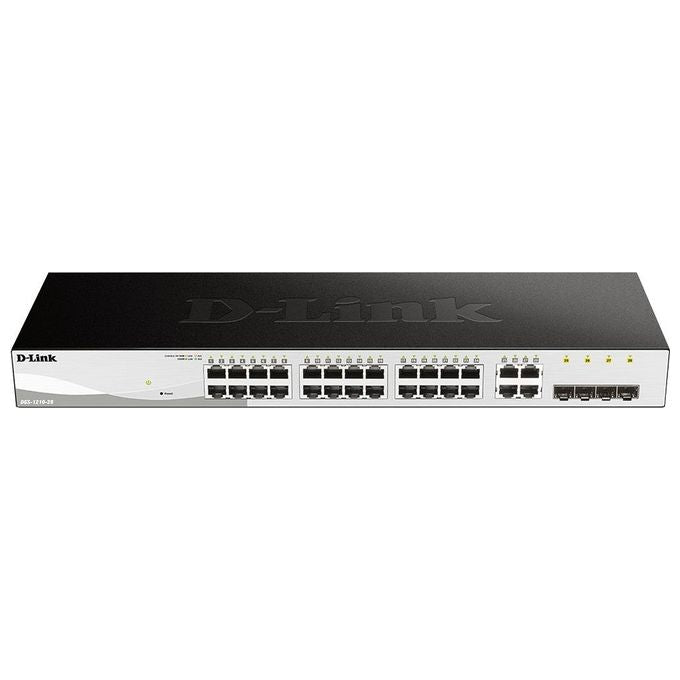 D-link Switch 28 Pt 10-100-1000+4 Minigbi