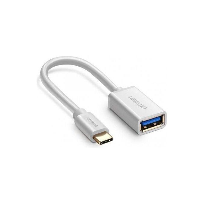 Ugreen Cavo OTG USB Type C Maschio a USB3.0 Femmina Bianco