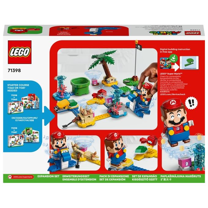 LEGO Super Mario Lungomare di Dorrie Expansion Set