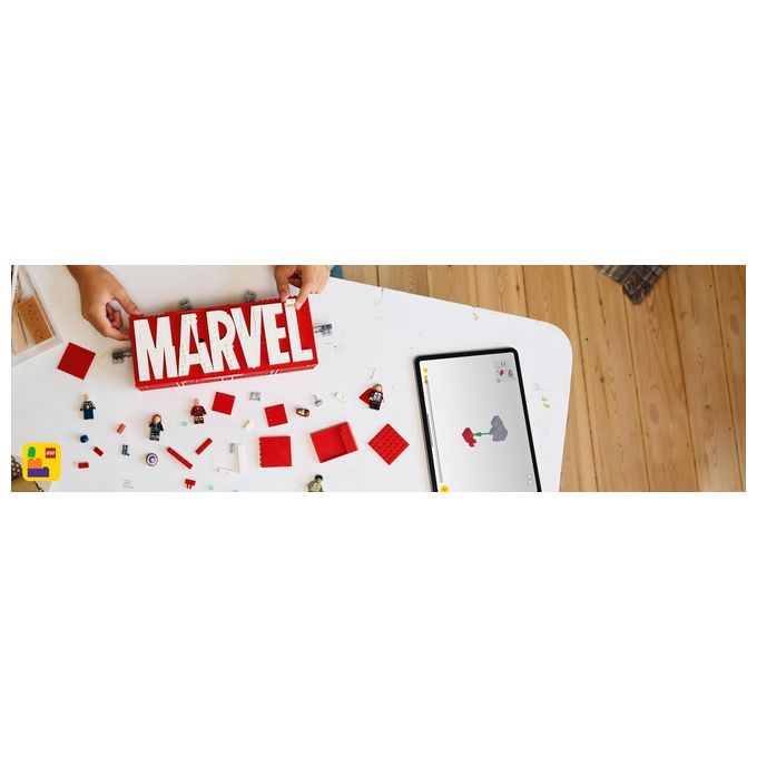 LEGO Marvel Logo e Minifigure MARVEL 76313