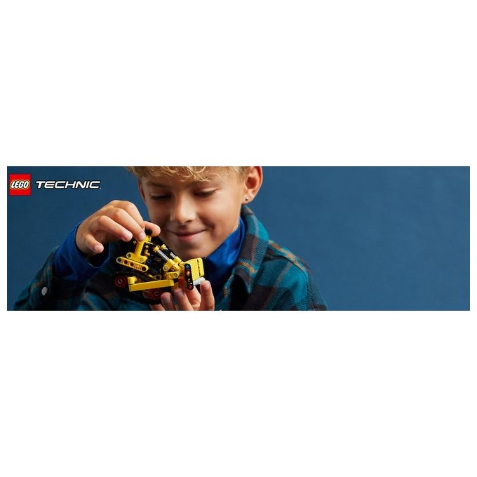 LEGO Technic 42163 Bulldozer da Cantiere, Giochi per Bambini e Bambine di 7+ Anni, Regalo per Amanti dei Veicoli Giocattolo