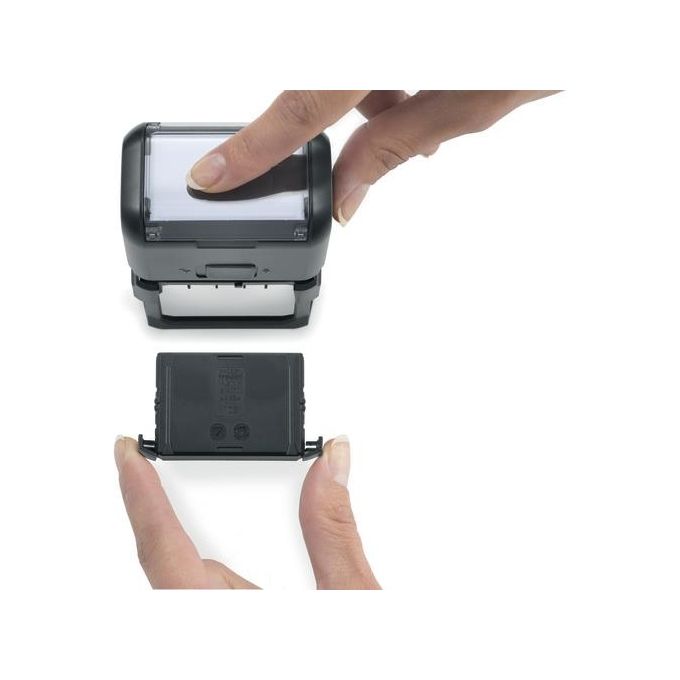 Trodat 4750 Datario Autoinchiostrante con Testo Bicolore Ricevuto-Pagato-Registrato