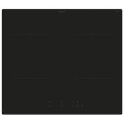 Candy CI64248CTT - Piano cottura a induzione, 59 cm, 4 zone, Power Management, controllo touch, Nero