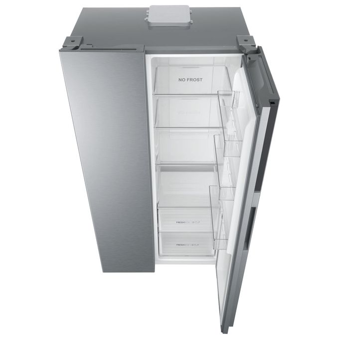Haier HSR3918ENPG Serie 3 Frigorifero Side by Side No Frost Inverter 528 litri Classe E Multi Air Flow LED