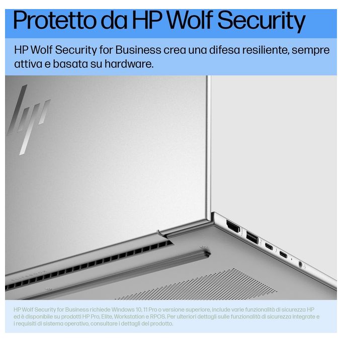 HP EliteBook 640 G11 Intel Core Ultra 5 135U 16Gb Hd 512Gb Ssd 14'' Windows 11 Pro