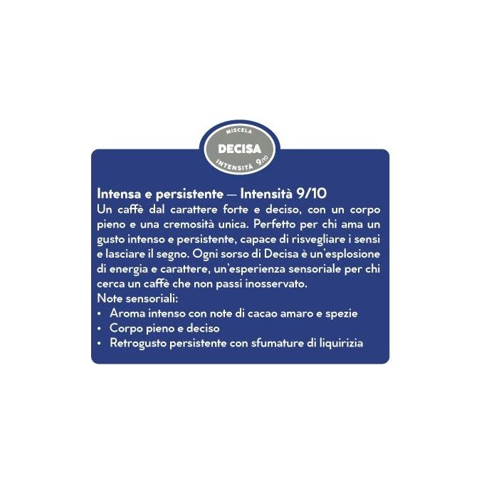 Borbone Lavazza a Modo Mio Decisa 120 Pezzi