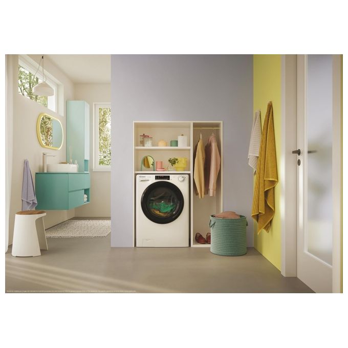 Candy Smart Pro CSOW44644TWMB6-S Lavasciuga Libera installazione 6-4 Kg 1400 giri Bianco E
