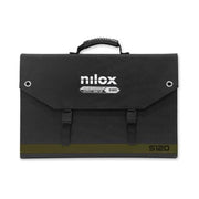 Nilox Pannello Solare Monocristallino 120W Portatile per Casa e Campeggio