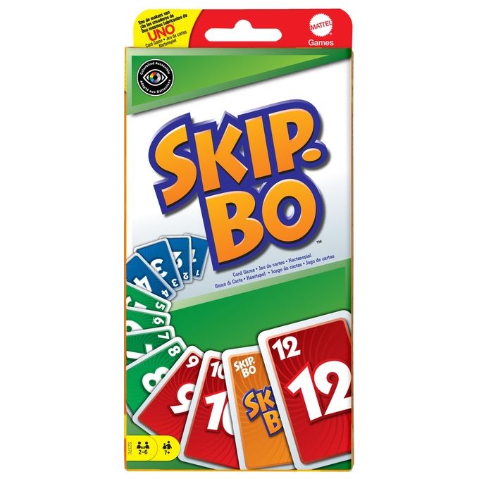 Mattel Skip-bo Gioco di Carte
