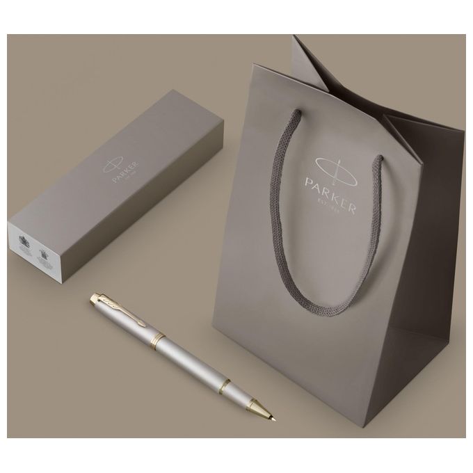 Parker Pk Im Monochrome Champagne Penna Roller F