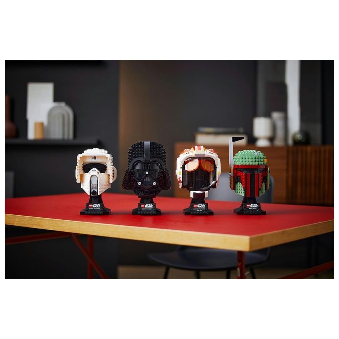 LEGO Star Wars Casco di Luke Skywalker Red Five