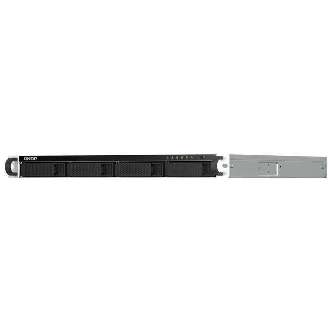 Qnap TS-464U NAS Rack 1U Collegamento Ethernet LAN Nero N5095