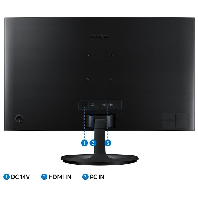 Samsung S27C364EAU Monitor Pc 27'' 1920x1080 Pixel Full Hd Lcd Nero