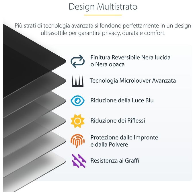 StarTech.com Filtro Privacy per Laptop da 14
