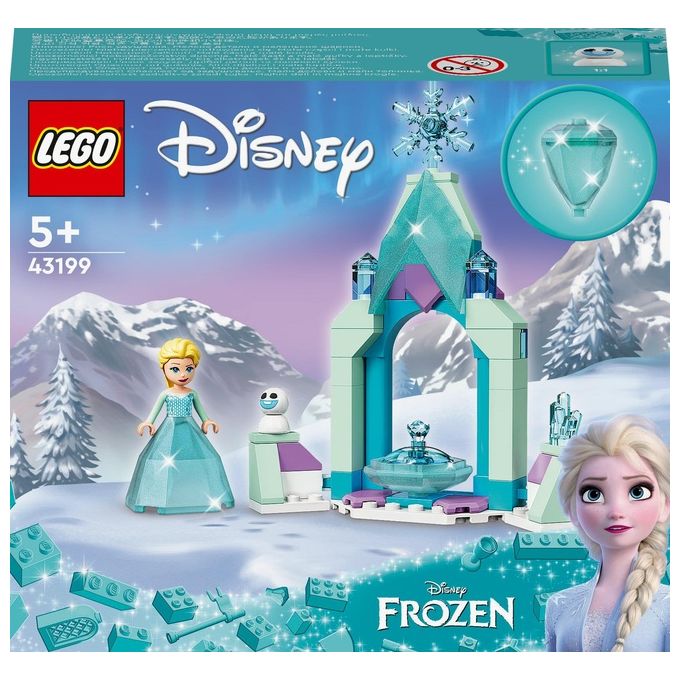 LEGO Disney il Cortile Del Castello di Elsa