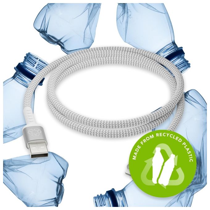 DBramante1928 Re-Charge 1.2mt Usb-a a Lightning Bianco