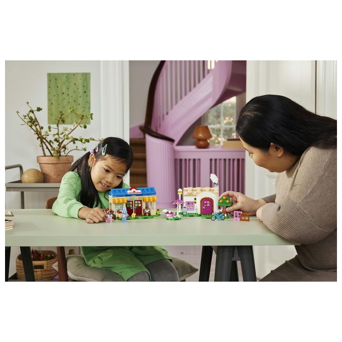 LEGO Animal Crossing 77050 Bottega di Nook e casa di Grinfia, Giochi Creativi per Bambini 7+ con Negozio e Casa Giocattolo