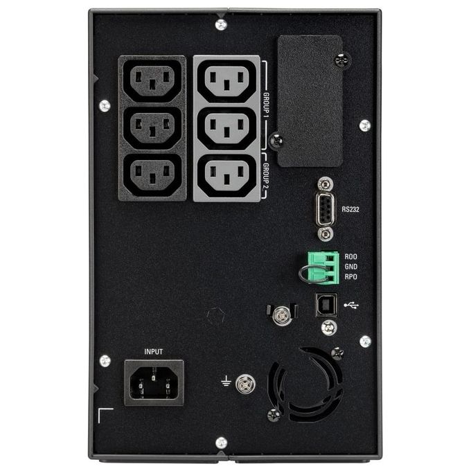 Eaton 5P 850i Gen 2 Ups Tower 200-208-220-230-240 V C.a. V 680 Watt 850 Va 1 Fase 7 Ah Rs-232 Usb Connettori di Uscita 6 Nero-Argento