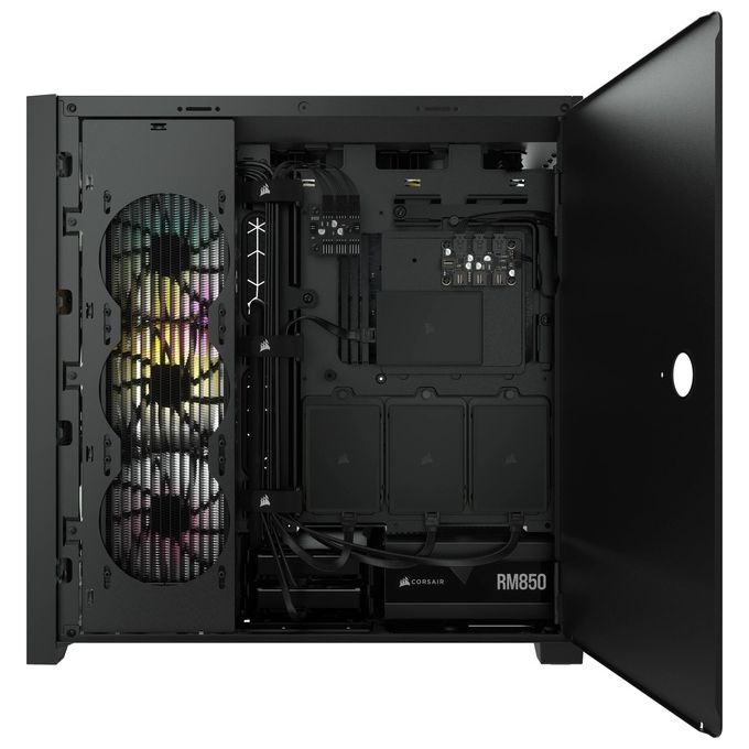 Corsair iCUE 5000X Middle Tower Vetro Temperato No-Power minITX-mATX-ATX