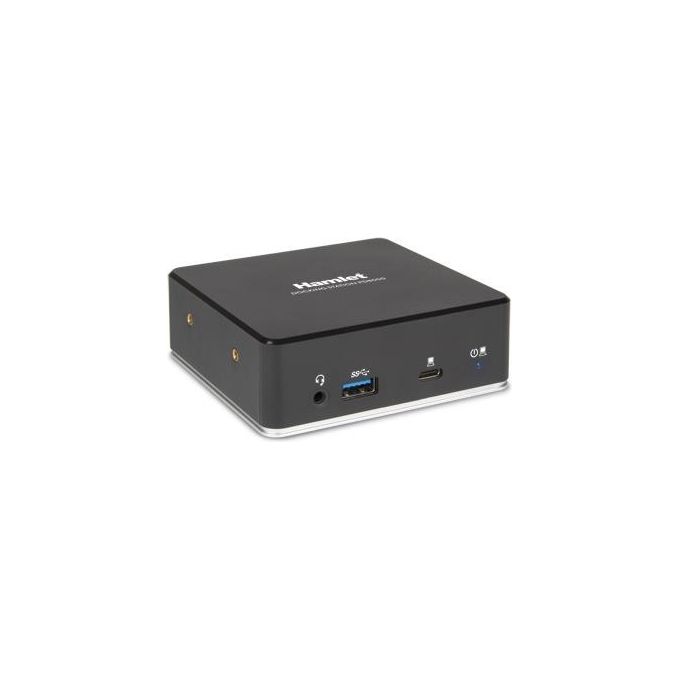 Hamlet HDKC-PD8000 Docking Doppia Interfaccia Usb-C e Usb-A Power Delivery 85W