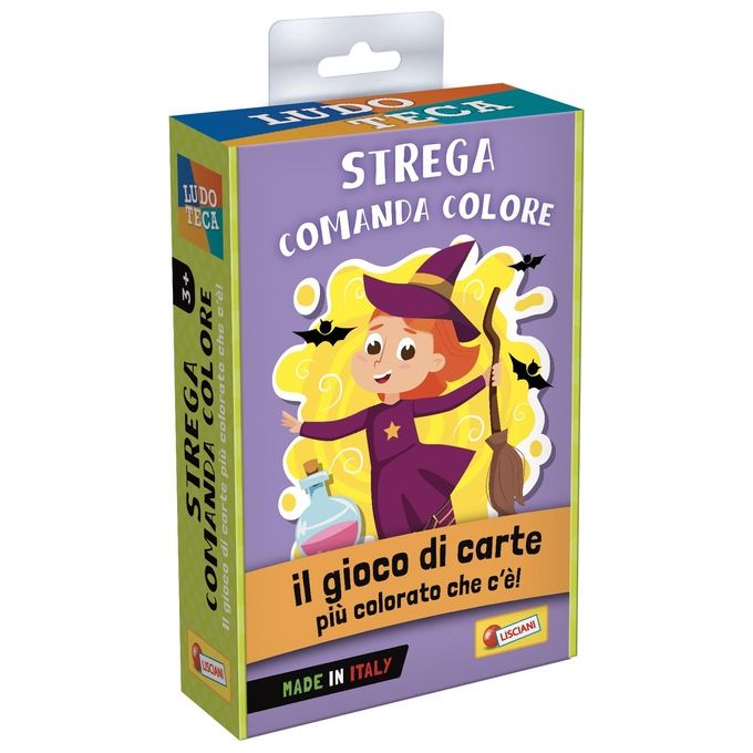 Lisciani Ludoteca Le Carte dei Bambini: Strega Comanda Colore