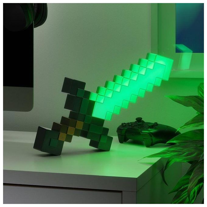 Paladone Lampada Diamond Minecraft Sword