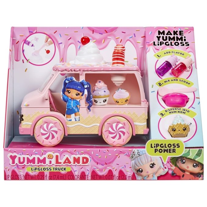 MGA Entertainment Yummiland Lipgloss Truck Roulotte per Bambola