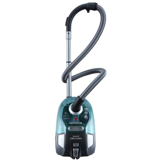 Hoover SL71_SL70 Aspirapolvere a Traino Potenza 700 W Capacita' 2 Litri Classe energetica A Grigio-Verde