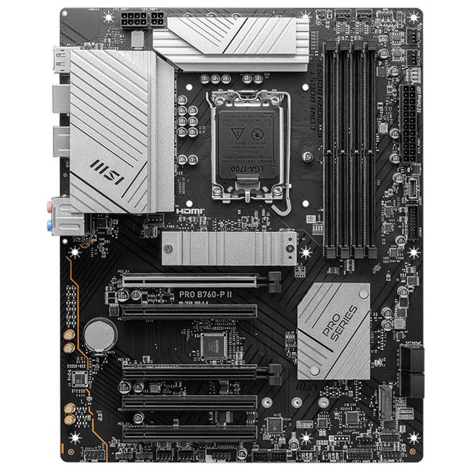 MSI PRO B760-P II Scheda Madre Intel B760 LGA 1700 ATX