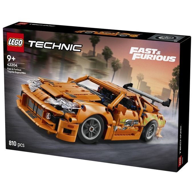 LEGO Technic Fast and Furious Toyota Supra MK4 42204