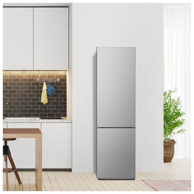 LG GBV22NCBPY Frigorifero Combinato Capacita' 387 Litri Classe energetica B Raffreddamento No Frost colore Argento