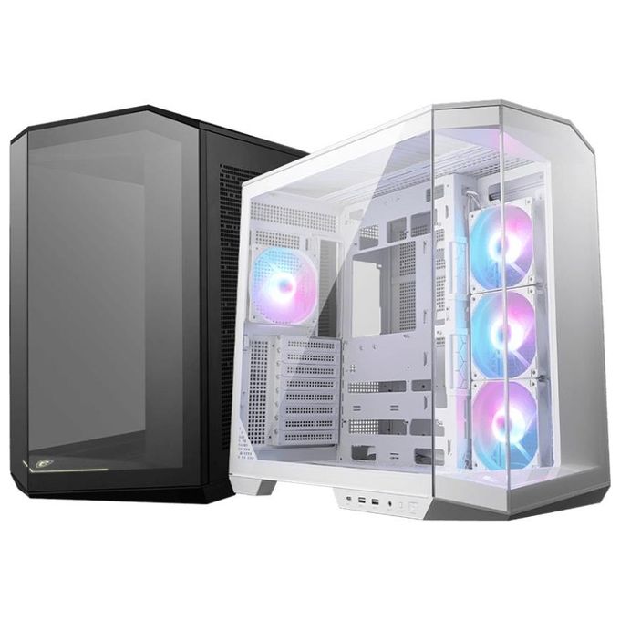 MSI MAG PANO 100R PZ Midi Tower ATX PC Case Bianco