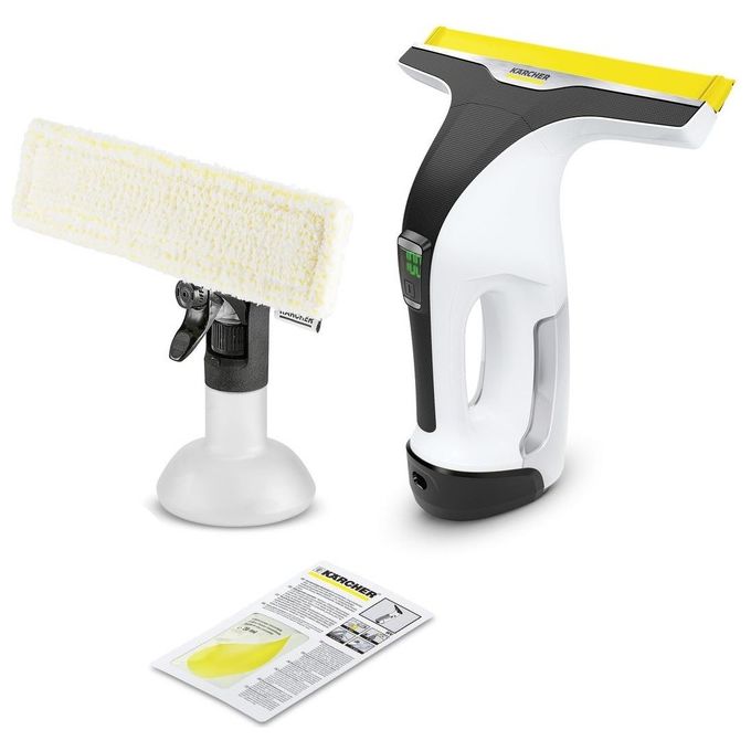 Karcher WV 6 Plus Pulitore di Finestra Elettrico 0.15 Litri Argento-Bianco