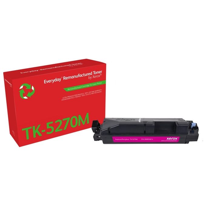 Everyday di Xerox Toner Rigenerato Magenta Compatibile con Kyocera Tk-5270m