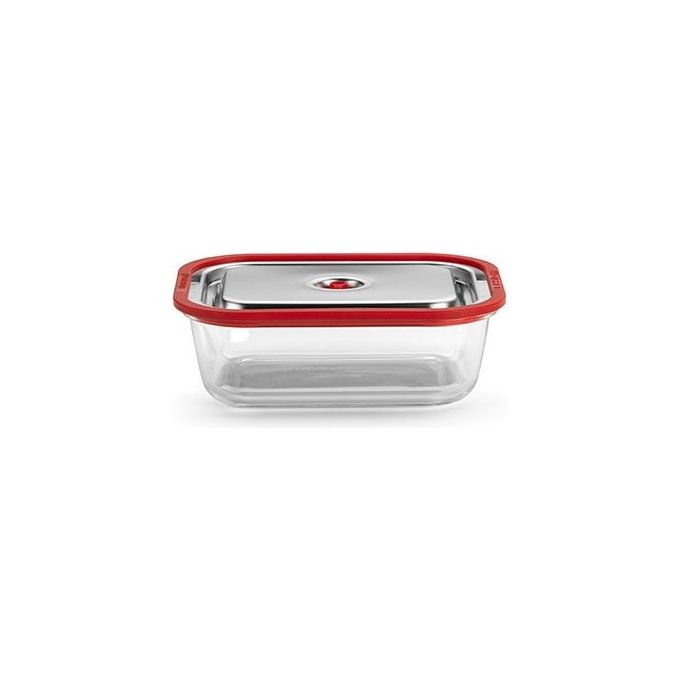 Magic Vac Contenitori Sottovuoto Free Inox e Rosso