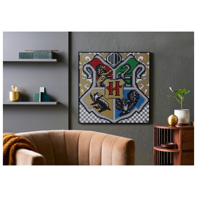 LEGO Art Harry Potter Hogwarts Crests