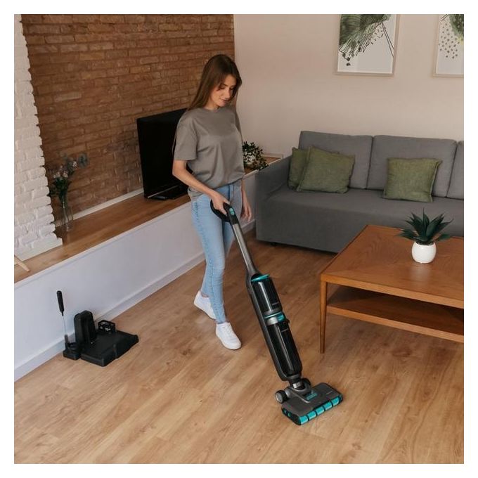 Cecotec FreeGo WasheVacuum Spray 5852 Lavasciuga Per Pavimenti Elettrico Senza Filo