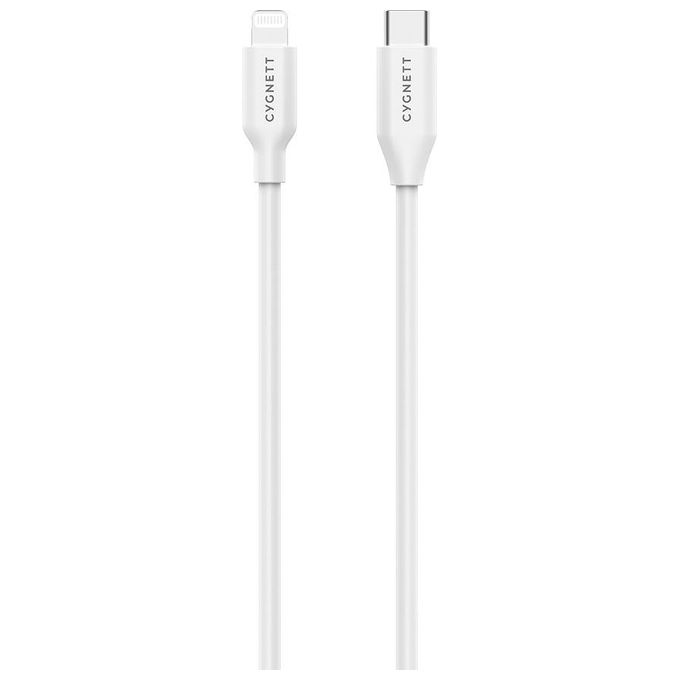 Cygnett Cavo da Lightning a Usb-C 2mt Bianco