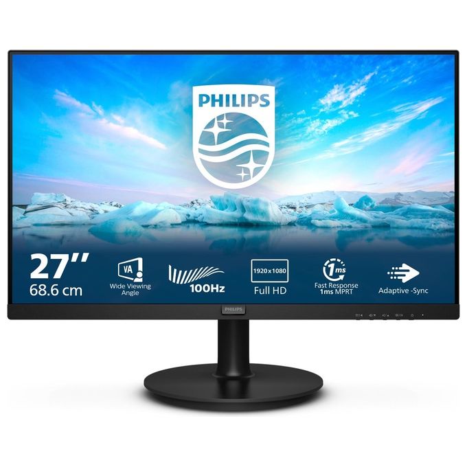 Philips V Line 271V8LAB-00 Monitor PC 27'' 1920x1080 Pixel Full HD LCD Nero