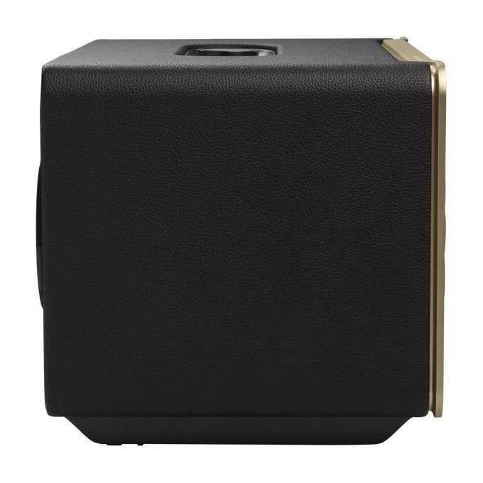 JBL Authentics 500 Smart Home Wifi Speaker Altoparlante Bluetooth dal Design Retro' Anni '70 con Griglia Quadrex Dolby Atmos Assistente Vocale AirPlay One App Nero