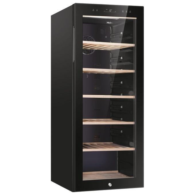 Haier HWS84GA Cantinetta Vini Frigo 84 bottiglie Classe G 1 Zona di raffreddamento Natural Airflow System Wine Bank 50 Serie 5