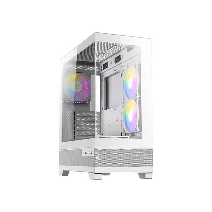Antec CX700 RGB Elite Mid Tower in Vetro Temperato Bianco