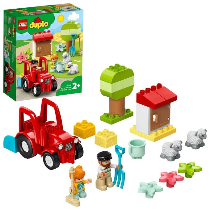 LEGO Duplo Il Trattore della Fattoria e i Suoi Animali