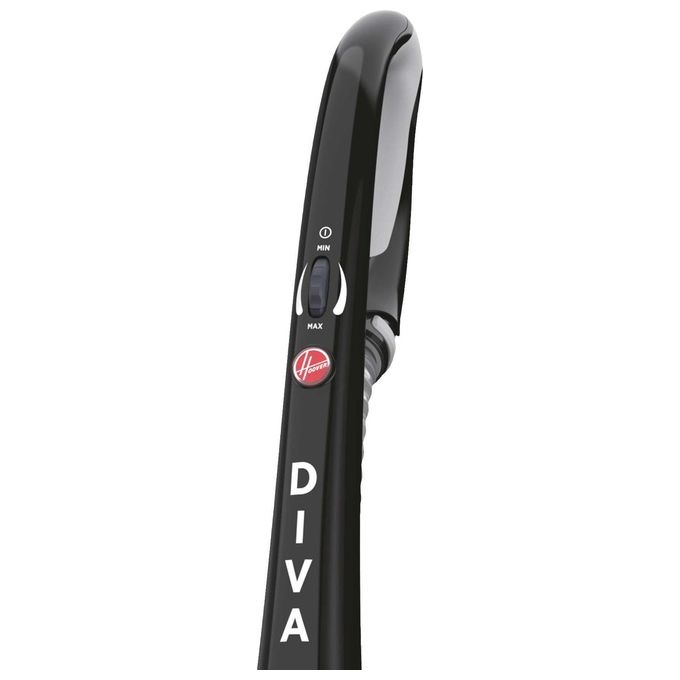 Hoover DV 16 011 Diva Scopa Elettrica con Filo con Sacco Tutto in 1 Potenza 750 W Nero
