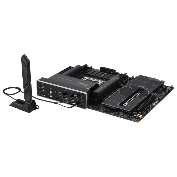 ASUS ProArt Z890-CREATOR WIFI Scheda Madre Intel ATX 16212 Fasi di Alimentazione Slot DDR5 PCIe 5.0 per GPU di Nuova Generazione 5 Slot M.2 Due Porte Thunderbolt 5 Type-C WiFi 7 Nera