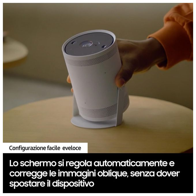 Samsung The Freestyle 2nd Generation LFF3C Proiettore Portatile Full HD Wi-Fi USB Auto Focusing e Leveling